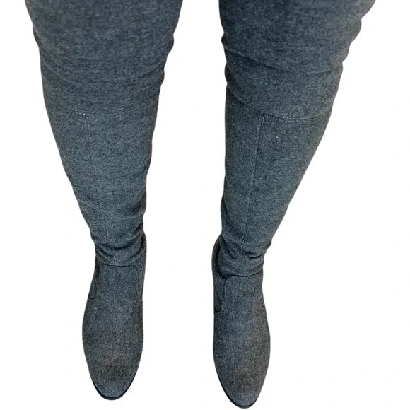 Charles by David Charles Gravity, Gray over-the-knee boots,Size 7 - Picture 4 of 15